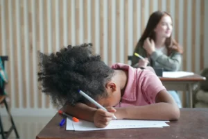 Kid experiencing test anxiety - Tips from Queens Collegiate